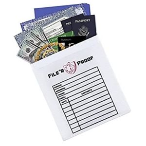 NEW! Fireproof Document Bag Envelope